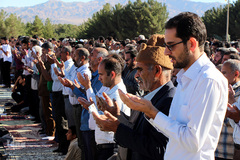 نماز عید سعید فطر در بیرجند