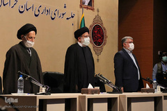 شورای اداری خراسان جنوبی با حضور سید ابراهیم رئیسی، رئیس قوه قضائیه