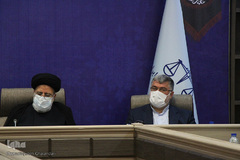 شورای قضایی خراسان جنوبی با حضور سید ابراهیم رئیسی، رئیس قوه قضائیه