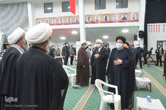 عزاداری اربعین حسینی با حضور رئیس قوه قضائیه_ بیرجند