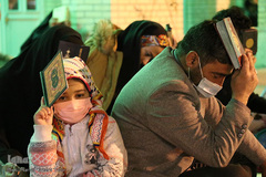 نجوای شبانه با خداوند _ امامزادگان باقریه بیرجند