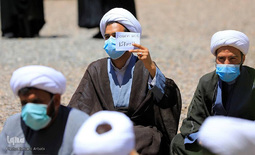 تجمع اعتراض آمیز طلاب بیرجندی علیه رژیم اسرائیل