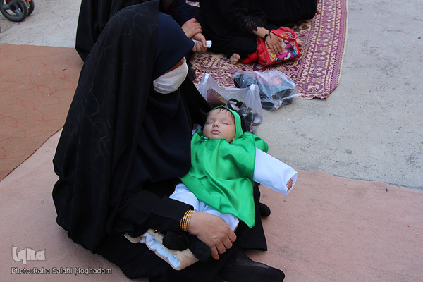 همایش شیرخوارگان حسینی درآستان مقدس شهدای باقریه بیرجند