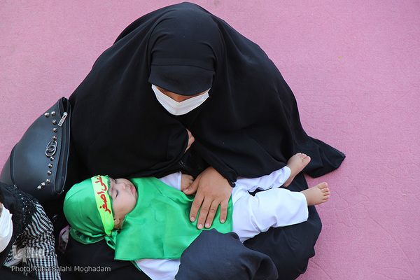 همایش شیرخوارگان حسینی درآستان مقدس شهدای باقریه بیرجند