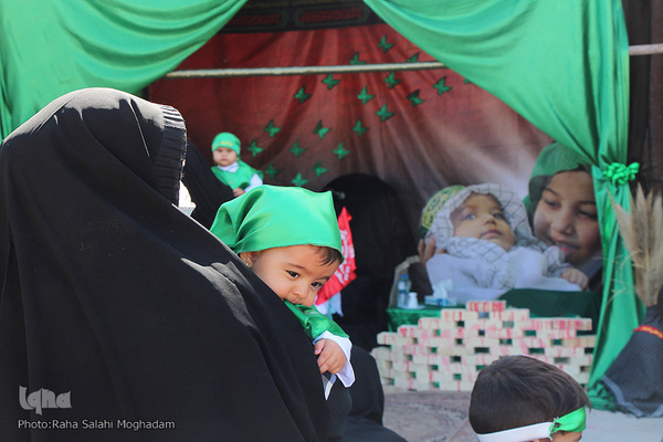 همایش شیرخوارگان حسینی درآستان مقدس شهدای باقریه بیرجند