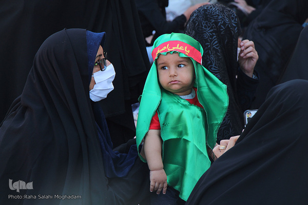 همایش شیرخوارگان حسینی درآستان مقدس شهدای باقریه بیرجند