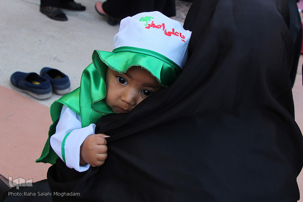 همایش شیرخوارگان حسینی درآستان مقدس شهدای باقریه بیرجند