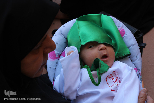 همایش شیرخوارگان حسینی درآستان مقدس شهدای باقریه بیرجند