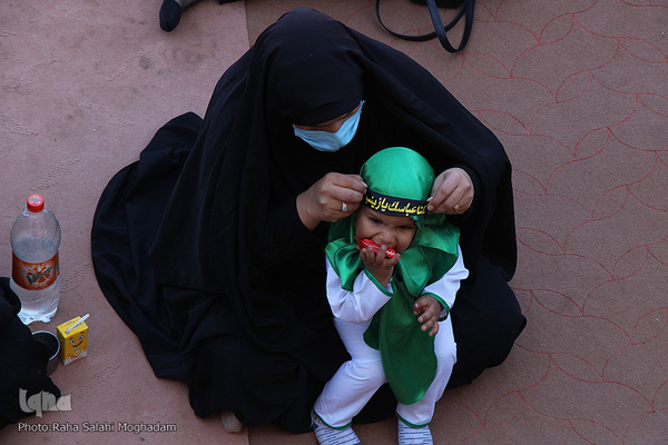 همایش شیرخوارگان حسینی درآستان مقدس شهدای باقریه بیرجند