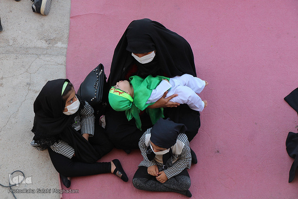 همایش شیرخوارگان حسینی درآستان مقدس شهدای باقریه بیرجند