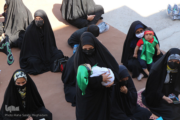 همایش شیرخوارگان حسینی درآستان مقدس شهدای باقریه بیرجند