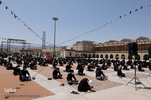 مراسم اربعین حسینی در آستان مقدس شهدای باقریه بیرجند