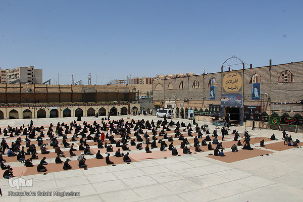 مراسم اربعین حسینی در آستان مقدس شهدای باقریه بیرجند