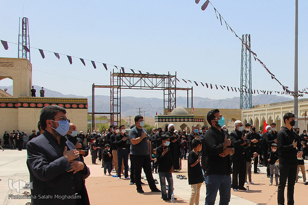 مراسم اربعین حسینی در آستان مقدس شهدای باقریه بیرجند