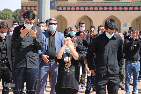 مراسم اربعین حسینی در آستان مقدس شهدای باقریه بیرجند