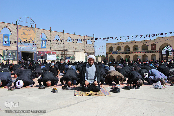 مراسم اربعین حسینی در آستان مقدس شهدای باقریه بیرجند