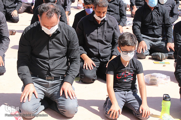 مراسم اربعین حسینی در آستان مقدس شهدای باقریه بیرجند