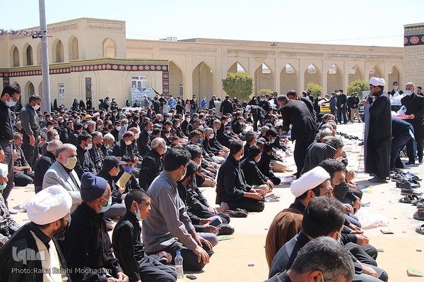 مراسم اربعین حسینی در آستان مقدس شهدای باقریه بیرجند