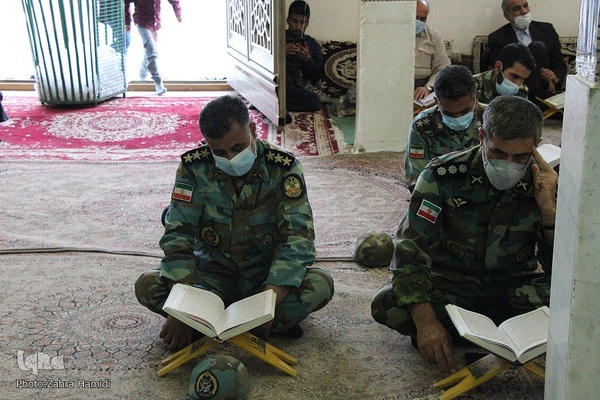 جزء‌خوانی نیروهای ارتش _ بیرجند