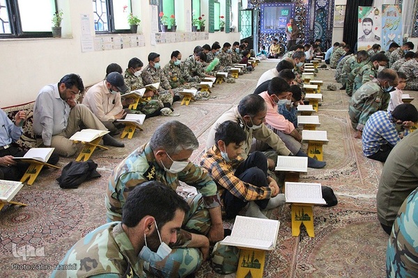 جزء‌خوانی نیروهای ارتش _ بیرجند