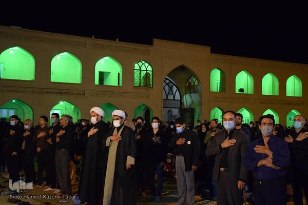 قرار بندگی؛ احیای شب ۲۳ رمضان در امامازادگان باقریه بیرجند