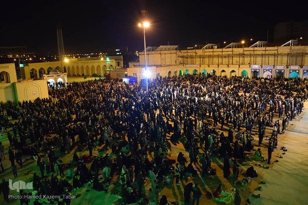 قرار بندگی؛ احیای شب ۲۳ رمضان در امامازادگان باقریه بیرجند