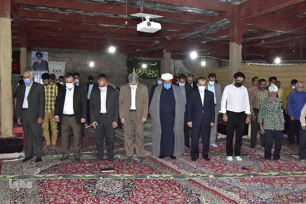 حضور استاندار خراسان‌جنوبی در مسجد شمال شهر بیرجند