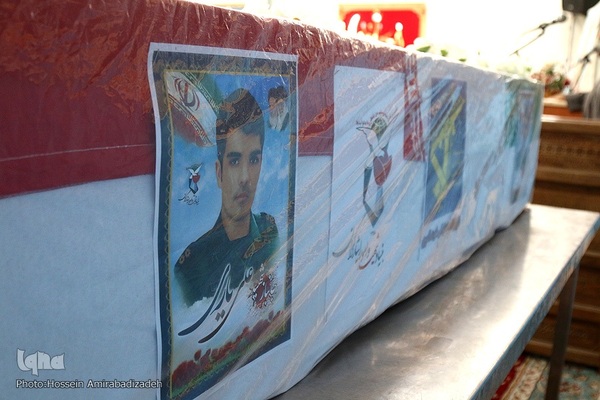 مراسم تشییع پیکر شهید «علی یاری» در بیرجند