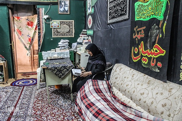 روضه 200 ساله در حسینیه محبان الزهرای بیرجند