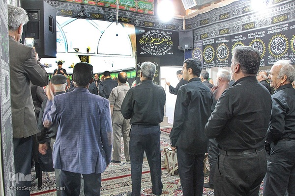 عزاداری سوم شهادت امام حسین(ع) در بازار تبریز‎