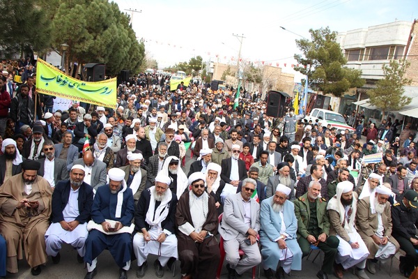 حضور پرشور مردم خراسان جنوبی در راهپیمایی 22 بهمن