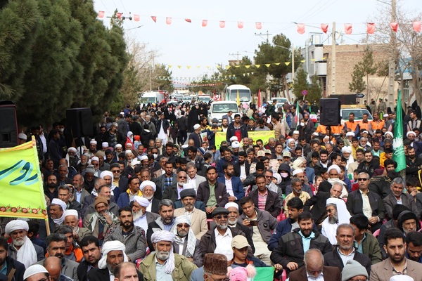 حضور پرشور مردم خراسان جنوبی در راهپیمایی 22 بهمن