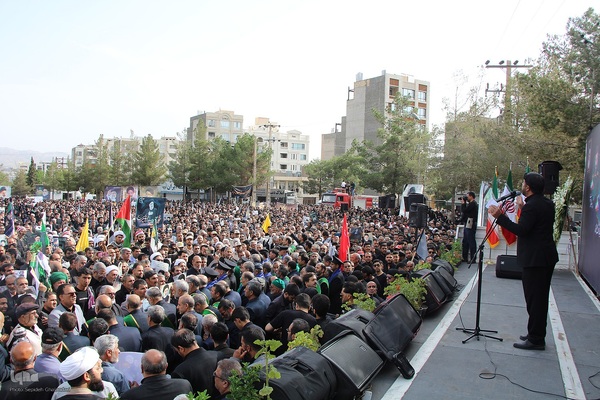 تشیع شهید آیت الله رئیسی در بیرجند