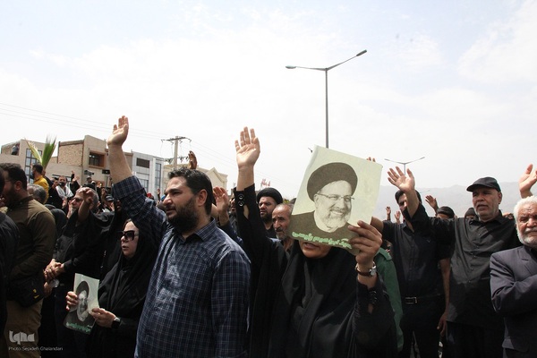 تشیع شهید آیت الله رئیسی در بیرجند