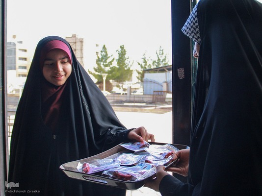 اجتماع دختران حاج قاسم