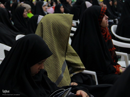 اجتماع دختران حاج قاسم