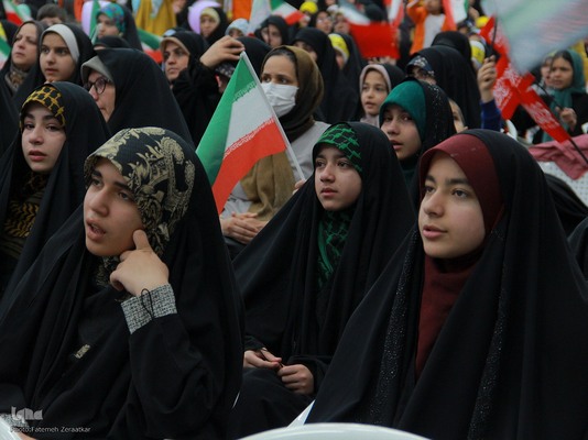 اجتماع دختران حاج قاسم