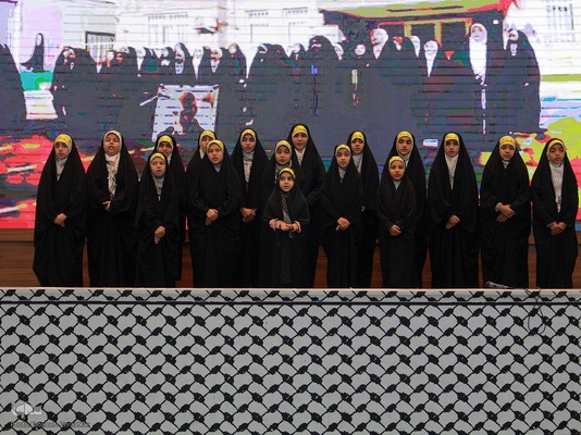 اجتماع دختران حاج قاسم