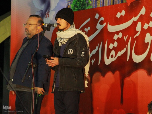 اجتماع مردمی شهر بیرجند و جشن پیروزی مردم غزه