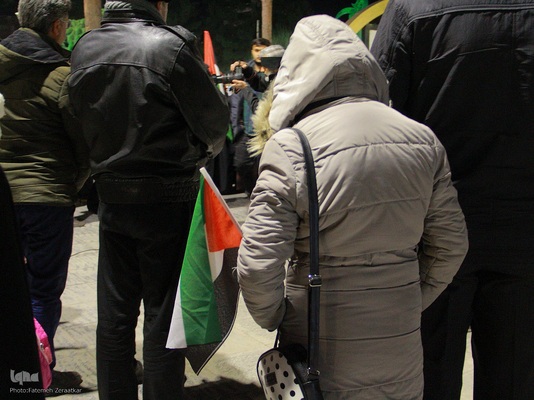 اجتماع مردمی شهر بیرجند و جشن پیروزی مردم غزه