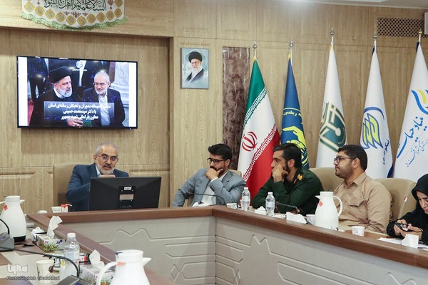 نشست مدیران و نخبگان رسانه‌ای خراسان جنوبی با معاون سابق پارلمانی شهید رئیسی