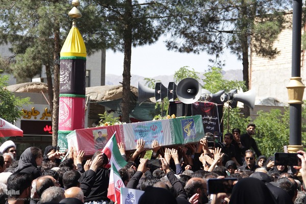 تشییع پیکر شهدای اقتدار ملی خراسان جنوبی