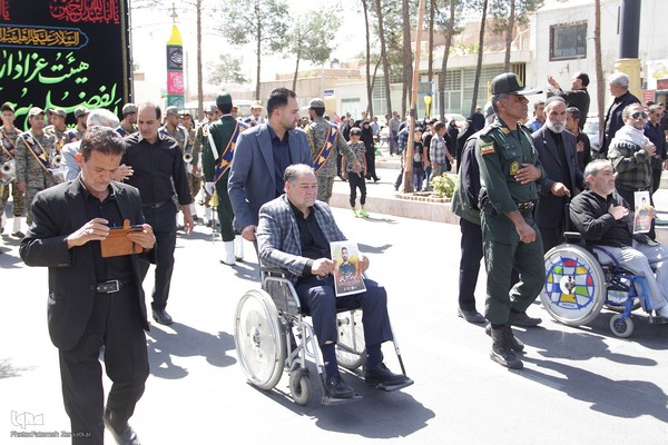 تشییع پیکر شهدای اقتدار ملی خراسان جنوبی