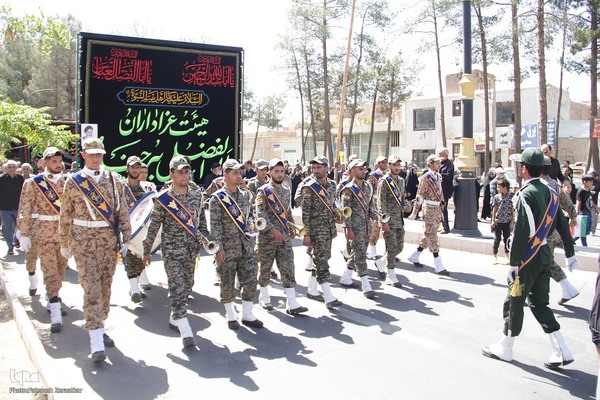 تشییع پیکر شهدای اقتدار ملی خراسان جنوبی