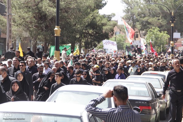 تشییع پیکر شهدای اقتدار ملی خراسان جنوبی