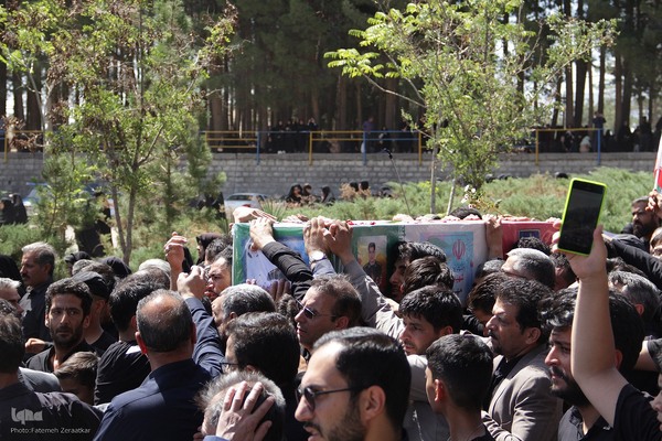 تشییع پیکر شهدای اقتدار ملی خراسان جنوبی
