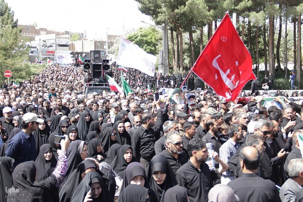 تشییع پیکر شهدای اقتدار ملی خراسان جنوبی