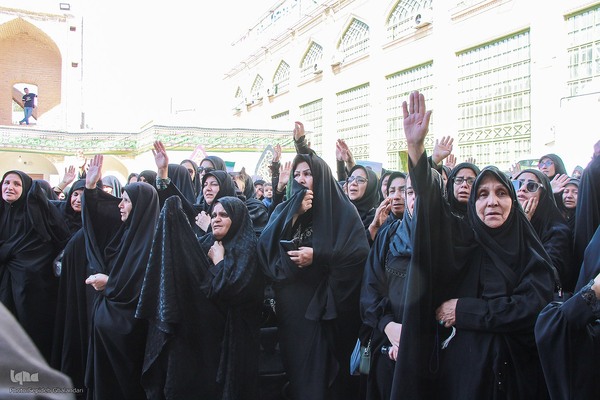 مراسم تشییع شهیدان «مهدی زیبا» و «اسماعیل نادی»