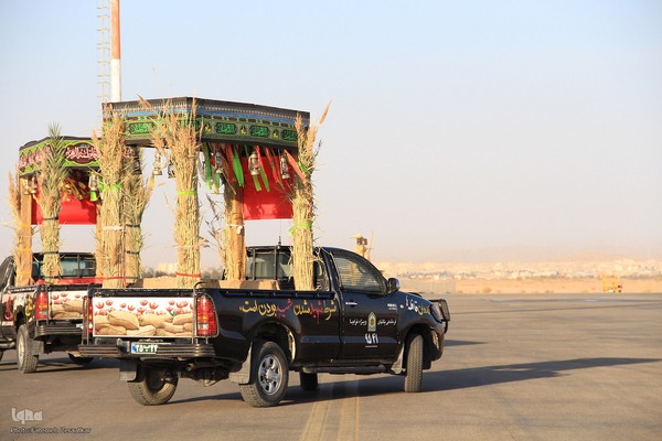 مراسم استقبال از شهدای گمنام در بیرجند