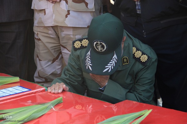 مراسم استقبال از شهدای گمنام در بیرجند